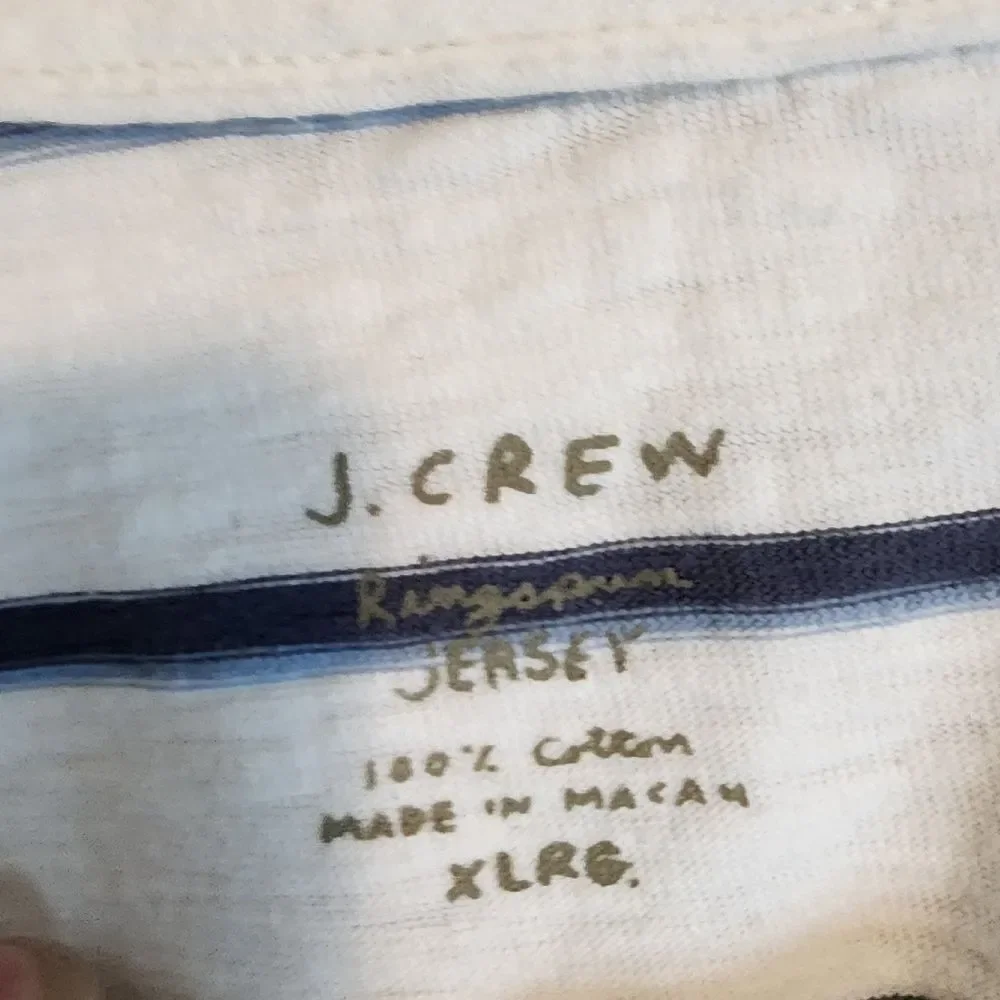 Men's J. Crew polo shirt, size XL